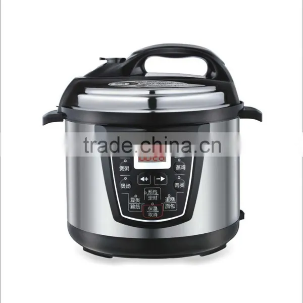 4L Basic Cheap Energy Saving Stainless Steel Housing Electric Multicookings Pressure Cooker With Pressure Release Device photo-2