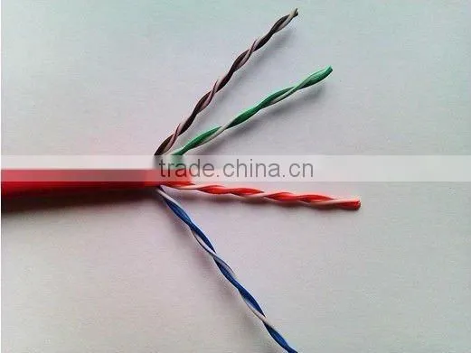 4 Pairs Communication Cable/UTP Cat6a LAN Cable/Network Cable/utp D-link Lan Cable