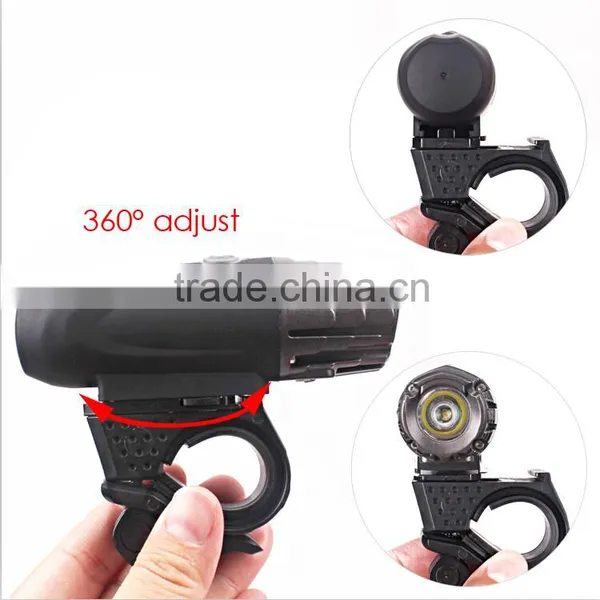 Asia Leader Lighting Products 4 Lightness Modes ABS CREE XPE 3W LED Bicycle Light photo-3