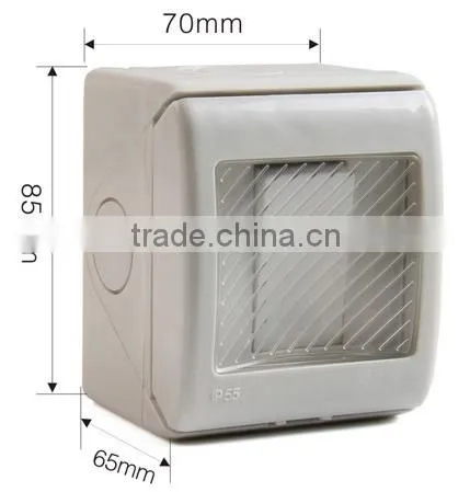 Waterproof double control switch by manufacturer