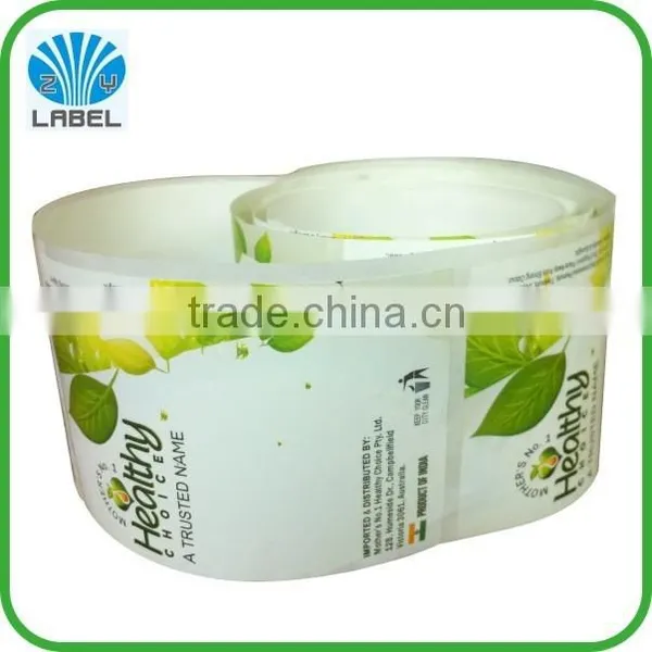 Custom Logo Printing Roll Security Sticker Label photo-4
