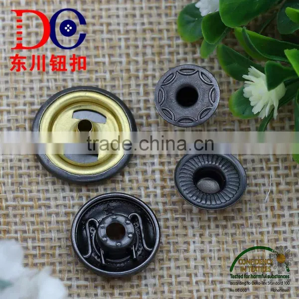 Wholesale Metal Button Customized 4 Parts Snap Fastener,Snap Button Bracelet photo-6