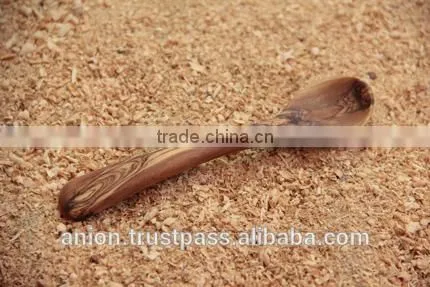Olive Wood Carved Spoon photo-2