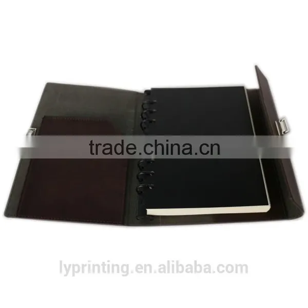 Hot Sale Leather Cover Notebook,custom High Quality Diary Book photo-3