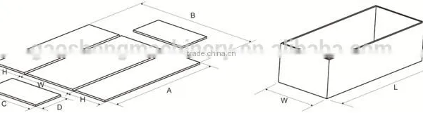 GS-230 Zero Waste Paper Saving Rigid Box Making Machine photo-2