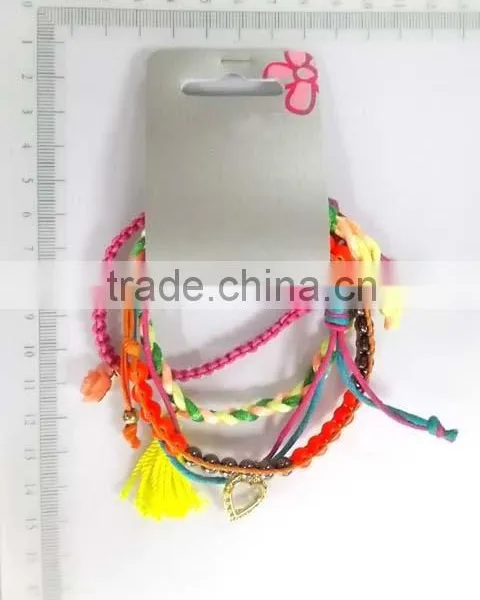 Lovely Girl Jewelry Stretched Beaded Chain & Link Bracelets photo-2