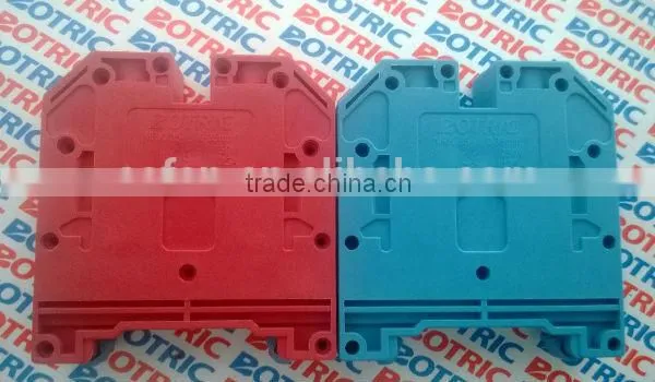 Screw Wire Electrical Connection Din Rail Terminal Block Connector photo-4
