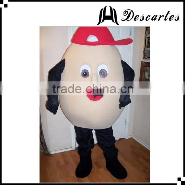 "L" Size Egg Plush Mascot Costume, Easter Egg Walking Costume for Adults