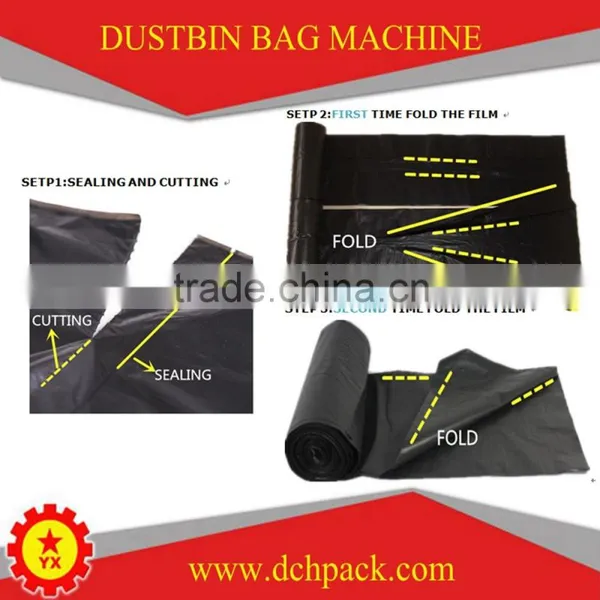 Costomized Sturdy Plastic Roll Dustbin Bag Machine photo-2
