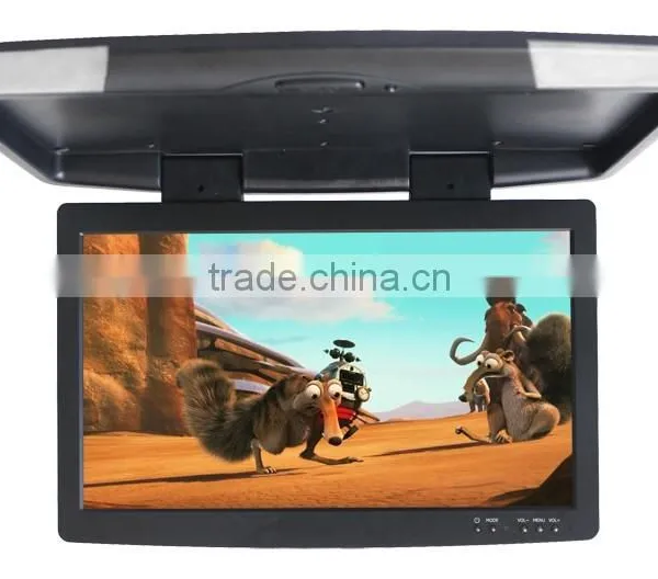 14.5inch Flip Down Car Monitor Lcd Monitor With av Input Lcd tv