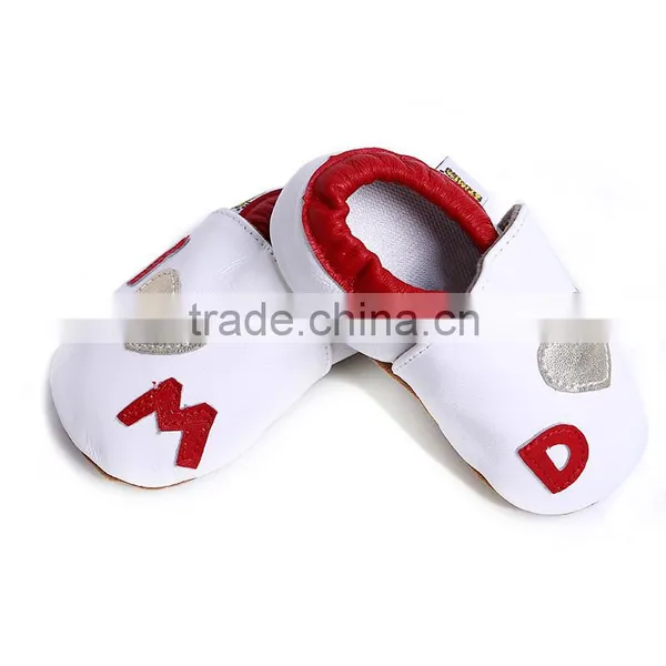Spring Beautiful White and Red Lovely Print Comfortable Shoes Baby Girl Shoes Beautiful Casual Shoes for Girls photo-4