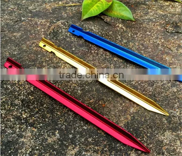Aluminium V-shape Tent Stakes photo-3