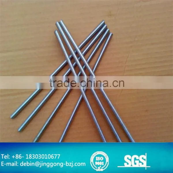 metal thread rod with full thread
