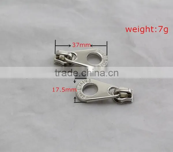 Classic Metal Zipper Slider Zip Puller Zipper Head for Bags photo-5