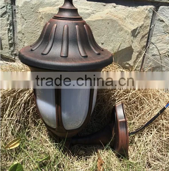 P211 Garden Lantern Outdoor Light,plastic E27 Lampholder Energy Saving Lamp IP44 photo-6