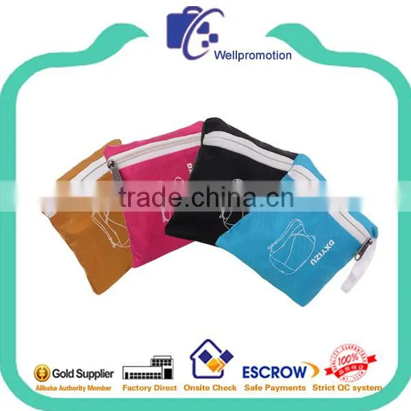 Lightweight Foldable Reusable and Recycled Nylon Backpack photo-2