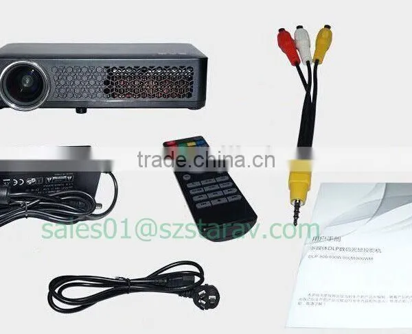 Home Business Use 1080p Wifi Bluetooth Dlp Mini Projector photo-4