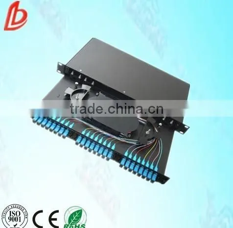 Rack-mount Drawer Type 19" Fiber Optic Patch Panel 12 Ports/24 Ports Optical Fiber Patch Panel photo-4