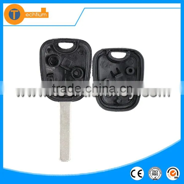 Transponder Car Keys Fobs Blank for Citroen c3 c2 Key Cover Fob Case Blank Key Shell With 307 VA2 Blade NO Groove on Blade photo-3