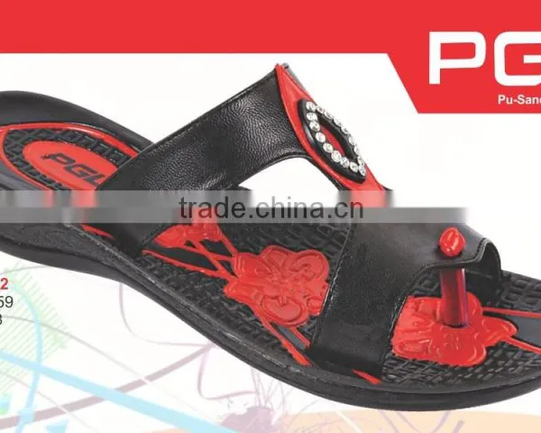 Lady Soft Wedge Comfortable Wholesale pu Upper pu Outsole photo-3
