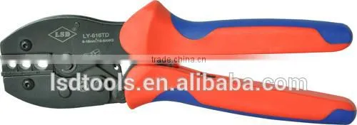 Non-insulated Cable Links,wire Terminal Crimper for 4-6,6-10,10-16mm2 LY-616TD photo-2