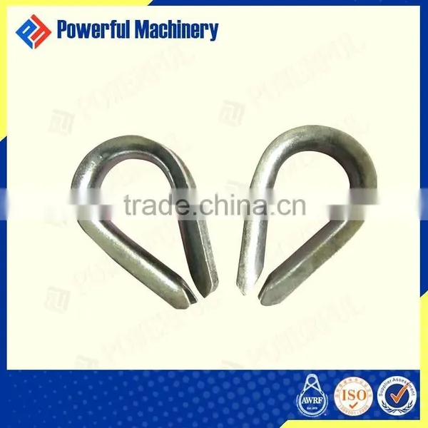 U.S. TYPE STANDARD CARBON STEEL G414 HEAVY DUTY CABLE THIMBLE photo-6