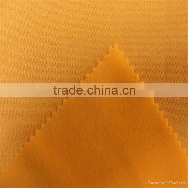 100%polyester Various Warp Knitted Golden Velvet for Suits Fabric