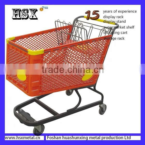 90L, 100L, 120L, 150L, 180L Asian Shopping Trolley Trolley Cart HSX-S437 photo-6