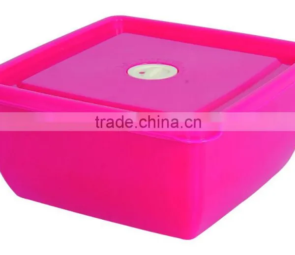 4 PCS High Quality Plastic Microwave Food Storage Container photo-3