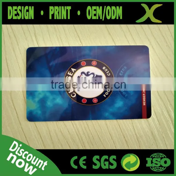 Free Design~~~!!! Plastic Beautiful Membership Card photo-4