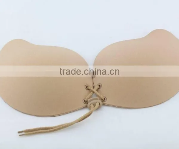 2016 Adhesive New Design Silicone Bra Silicone Invisible Hot Sexy Tube Bra