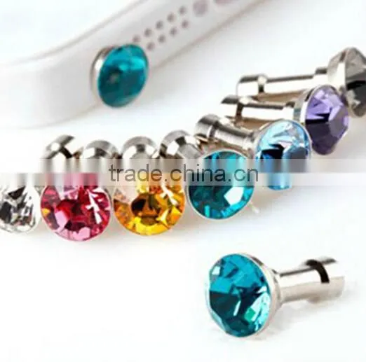 Lovely Mobile Phone 3.5MM Dust Plug / Phone Dust Cover Plug / Dust and Waterproof Mobile Phone photo-3