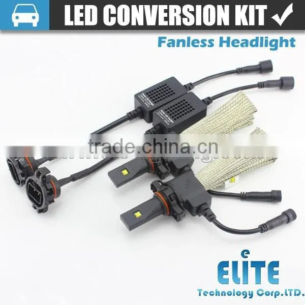 Easy Install 3000lm H16 Car Led Headlight Conversion Kit With Phi Chips photo-5