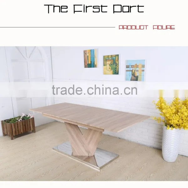 MDF Extendable Dining Chair,Simple Style Luxury Sectional Dining Table photo-6