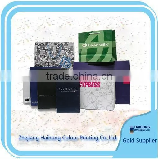 Varied Kinds of Paper Bags Printing With Fashion Designs OEM Supplier