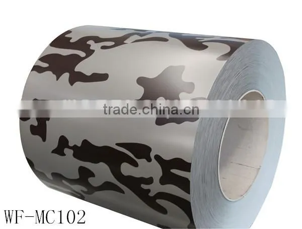 Camouflage Pattern Prepainted Galvanized Metal Steel Roofing Sheet photo-3