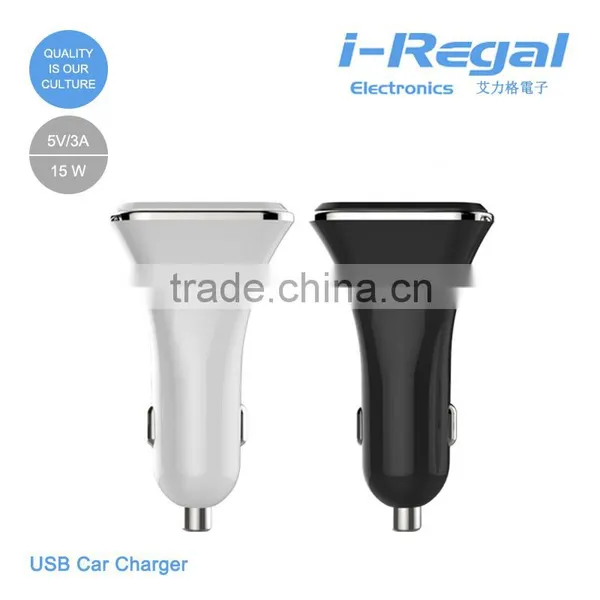 3-USB Ports Car Charger With Highlight Fireproofing Housing photo-4