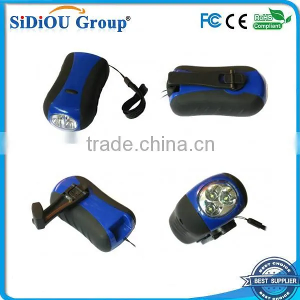 mini flashlight dynamo led flashlight