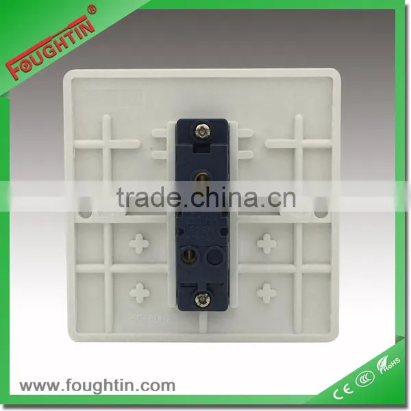 UK Standard Electric Switch 10A 250V 1gang 2way Wall Switch Plate photo-3