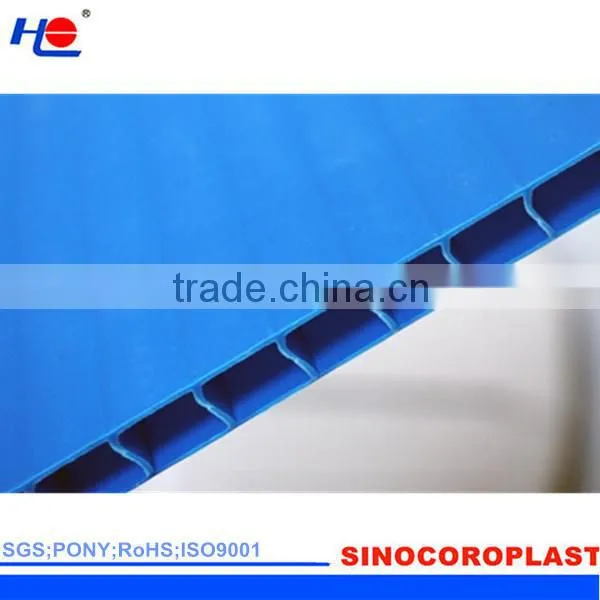 Corona Treated and Moistureproof Folding Corrugated Polypropylene Sheet photo-4