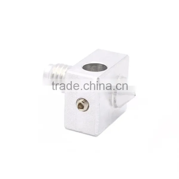 1.75mm/3mm Aluminum Nozzle Heat Block Extrusion Head for 3D Printer DIY photo-2
