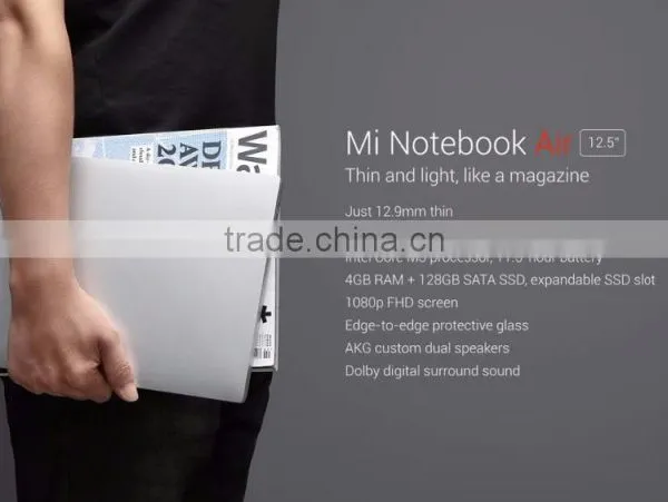 In Stock! 2016 Ultra Slim 12.5 Inch/13.3inch IPS FHD 1920 x 1080 4GB RAM 128GB SSD Laptop Notebook Xiaomi Air 12 photo-2