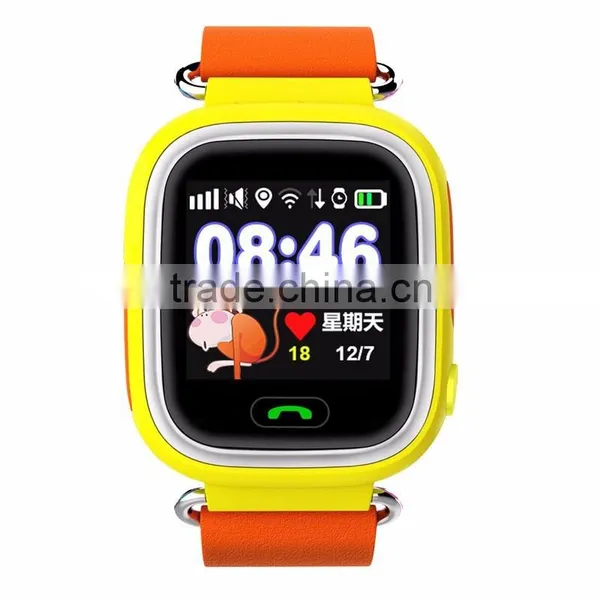 Hot Q90 Touch Screen WIFI Positioning Smart Watch Children SOS Call Locator Finder Device Tracker Kid Safe Anti Lost Monitor photo-3