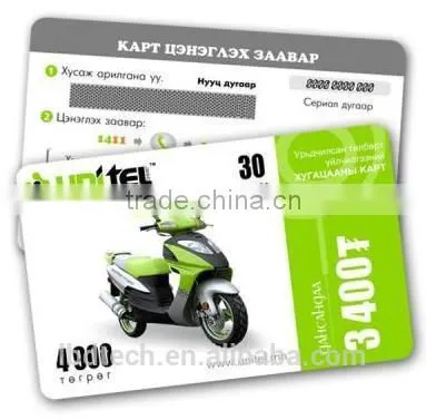 Prepaid Scratch Card Printing For Mobile Phones, Lottery Scratch Card Price Manufacturer From China photo-3