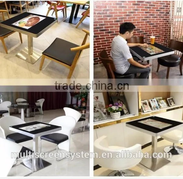 21.5 " White Black Oem Full hd Touchscreen Interactive Coffee Table / Smart Touch Table / Restaurant photo-2