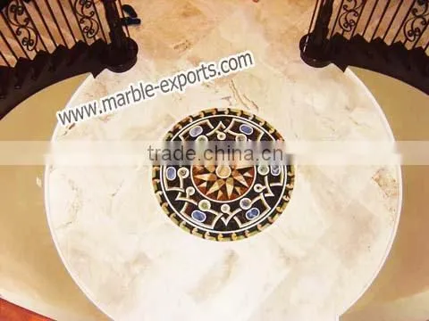 Marble Inlay Flooring , Marble Inlay Floor Pattern