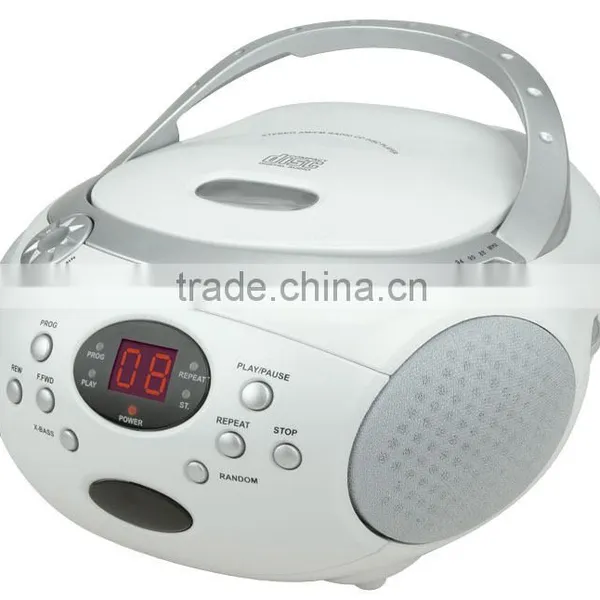 CD Boom Box With Cassette Recorder