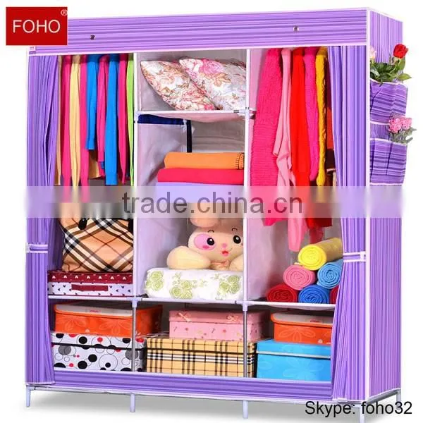 Easy to Assemble Design of Bedroom Wardrobe Simple Design Bedroom Wardrobe Design (FH-CS0505 ) photo-6