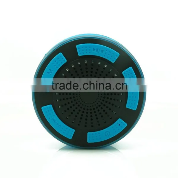 2016 New Technology Product LED IPX7 Waterproof Bluetooth Shower Speaker With FM Radio photo-4