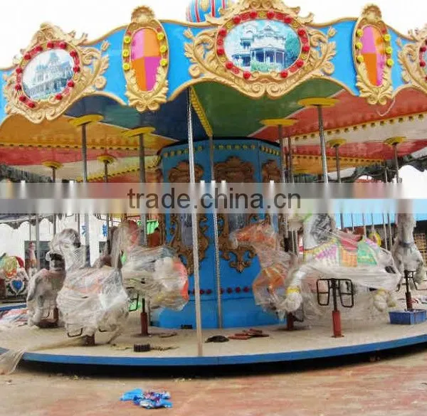 Kids Popular Amusement Rides Merry-go-round, Amusement Park Carousel Rides for Sale photo-2